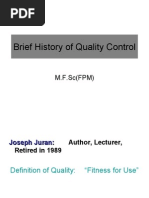 History of Quality Presentation