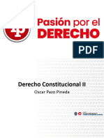 PPTS SESIÓN 2 Derecho Constitucional II Temas Del 7 Al 83 Oscar Pazo