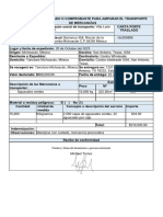 Carta Porte Semiterminada