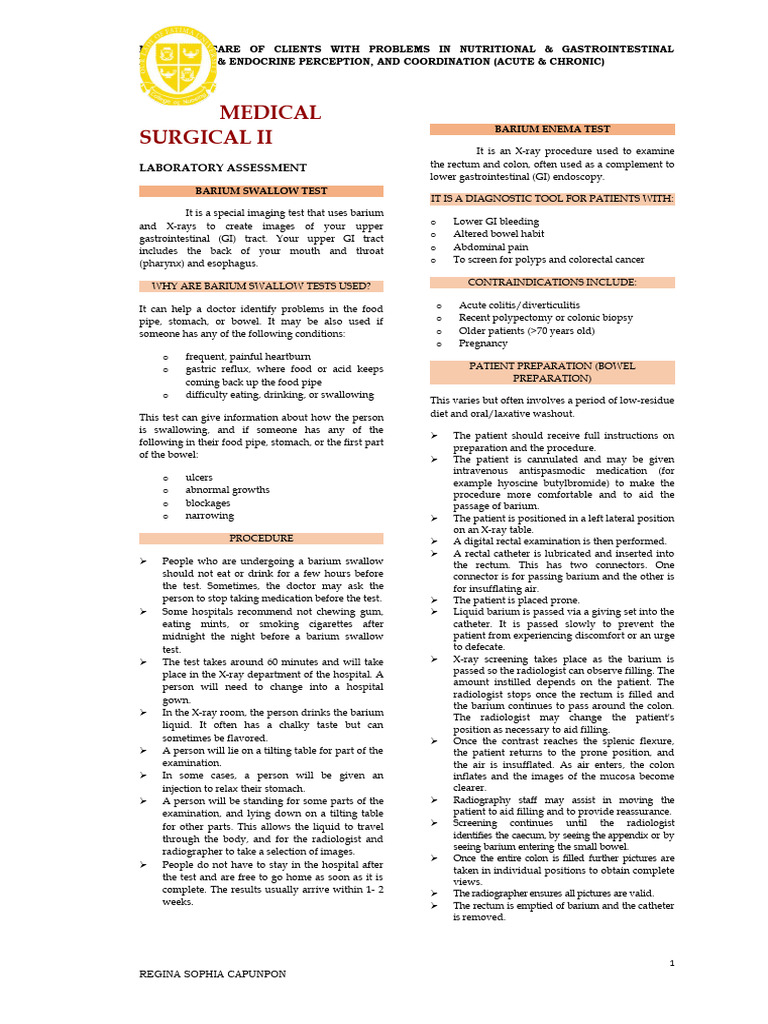 WEEK1LABORATORY PDF Endoscopy Gastrointestinal Tract