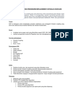 STANDARD OPERATING PROCEDURE REPLACEMENT AIR REGULATOR