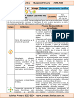 6to Grado Mayo - 04 El peso de nuestro cuerpo es muy importante (2023-2024)