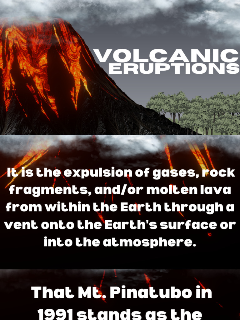 Volcanic Eruptions Pdf Volcano Volcanic Ash
