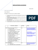 Power Electronics and Drives