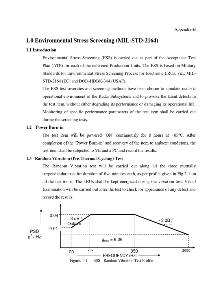 Environmental Stress Screening Overview | PDF | Electrical Engineering ...