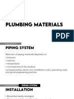 Lecture 3.3 Plumbing Materials