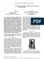 A Method of Objects Classification For Intelligent Vehicles Based On Number of Projected Points