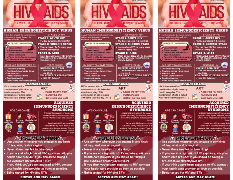 Understanding HIV Stages and Management | PDF | Hiv | Hiv/Aids