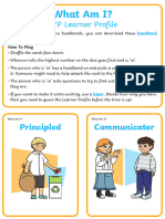 Pyp Learner Profile What Am I Ver 3