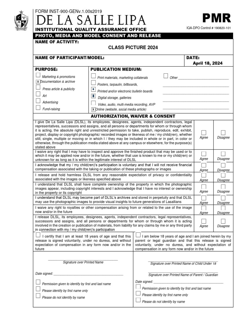 PMR_Class Picture 2024 | PDF
