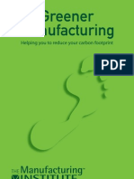 Greener Manufacturing Handbook