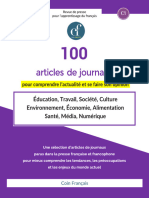 Extrait-Dossier Alimentation-100 - Textes Authentiques - DALF C1