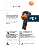 Testo 865 868 871 872 Short Instructions