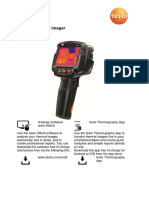 Testo 872 Thermal Imager From FW1.23.x Instruction Manual