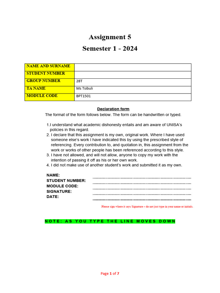 Assignment_5_Template_-Final[1]2024 | PDF | Learning | Educational ...