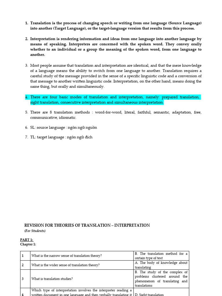 LL | PDF | Language Interpretation | Translations