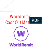 Worldremit Cashout Method