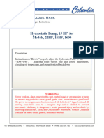 Hydrostatic Pump_15HP