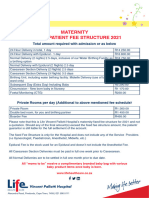 Life Vincent Pallotti HospitalMaternity Fee Structure 2021