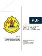 KELOMPOK 6 - Resume - Manajemen Modal Kerja (Keputusan Investasi Pada Kas, Piutang, Persediaan Dan Efek)