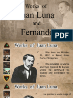 Juan Luna and Fernando Amorsolo