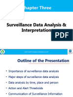 Chapter 3. Surveillance Data Analysis and Interpretation