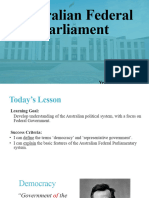 W2 - L1 - AOS1 Federal Parliament