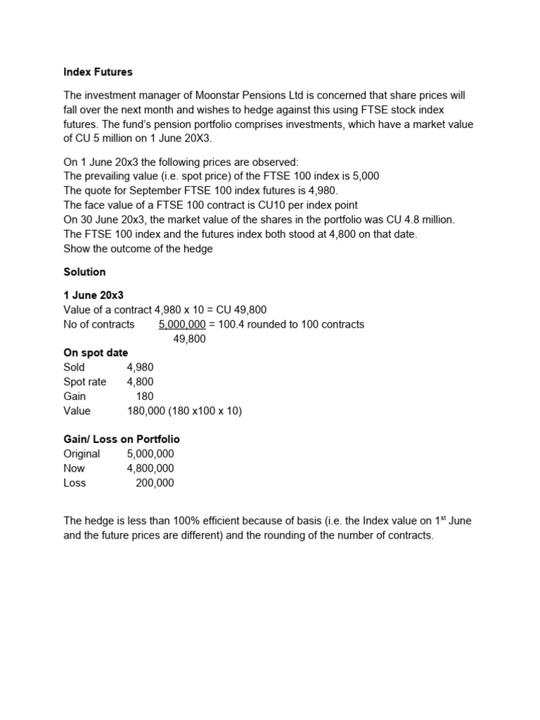 Managing Interest Rate Risks Pdf Option Finance Futures Contract