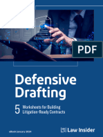 Defensive Drafting