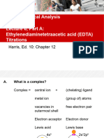 2020-2021 - Lecture 6 (Part a) - Chapter 12 - EDTA Titrations - Copy
