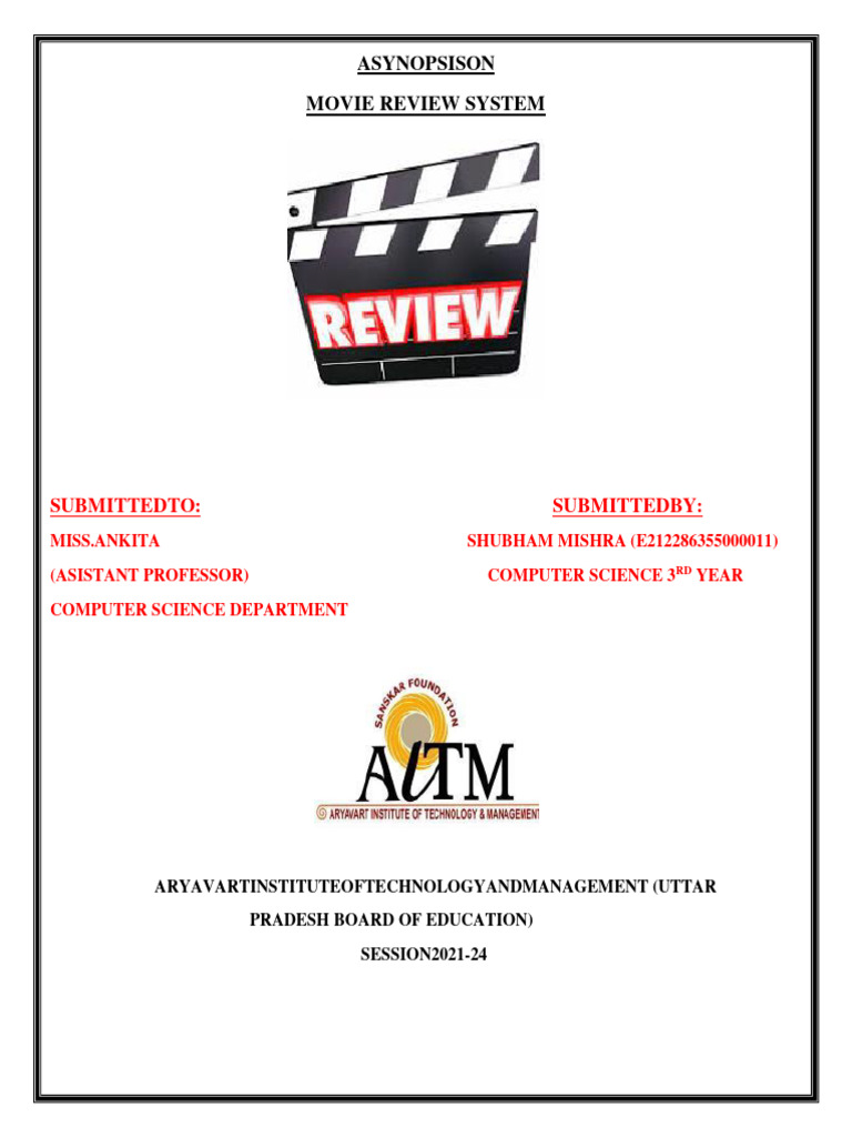 Movie Review System Overview | PDF