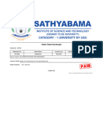 Sathyabama FEE Portal