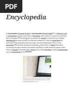 List of Encyclopedias by Branch of Knowledge - Wikipedia, The Free ...