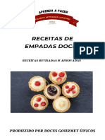 Receitas - Empadas Doces