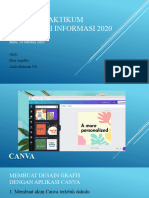 Materi Praktikum Pertemuan V - Canva