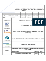 7200040907-JWWF-EE-073-01 EARTHING AND LIGHTNING SYSTEM TECH SPEC AND DATA SHEET