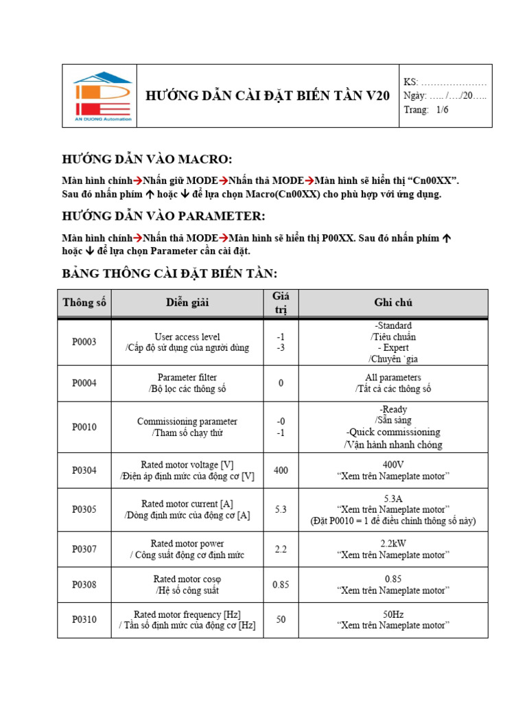 Huong dan cai dat bien tan v20 sunrise nha trang pdf