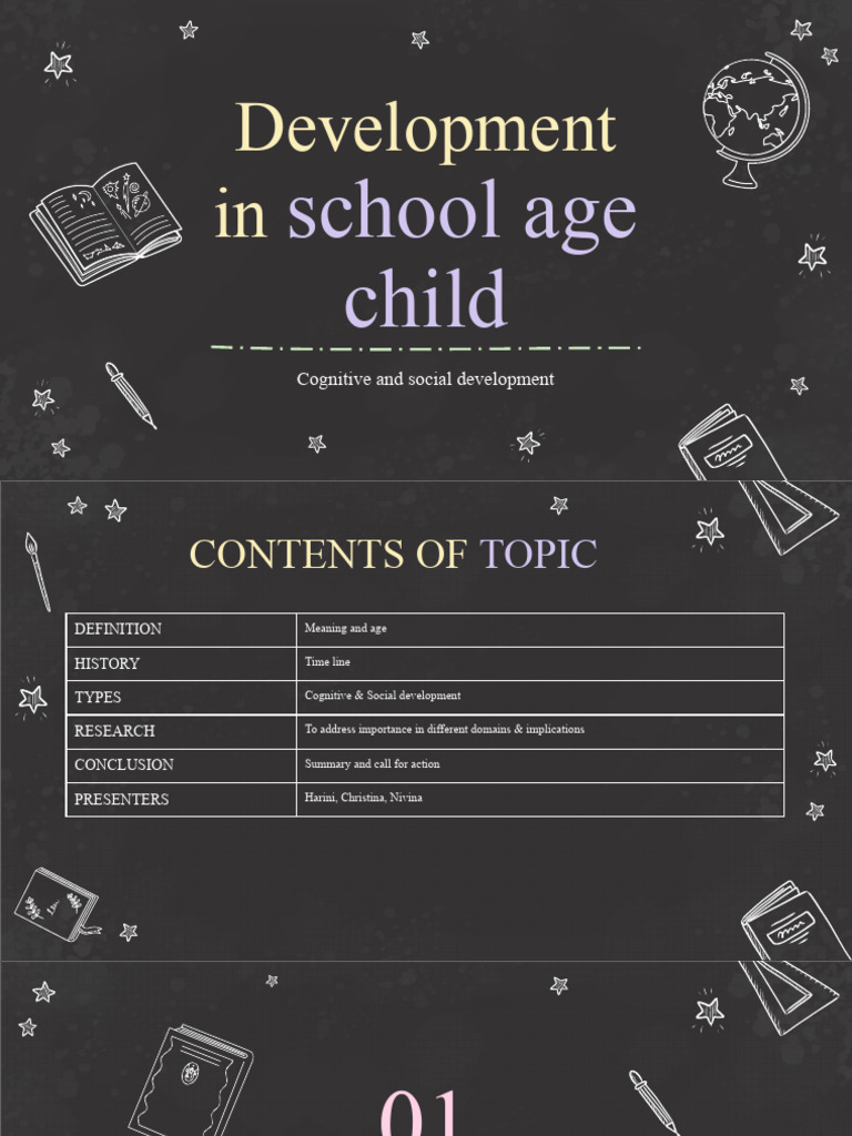 School-Age Child Development Insights | PDF | Cognitive Development ...