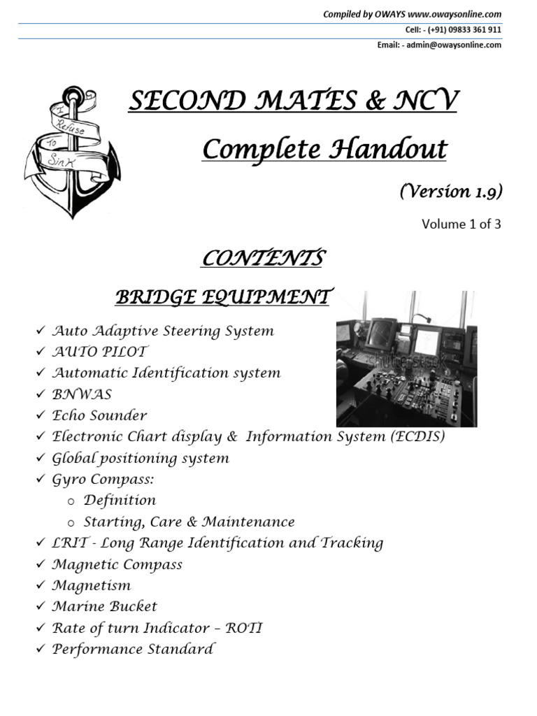 Volume 1 | PDF | Navigation