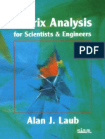 43905131 Matrix Analysis for Scientists and Engineers by Alan J Laub