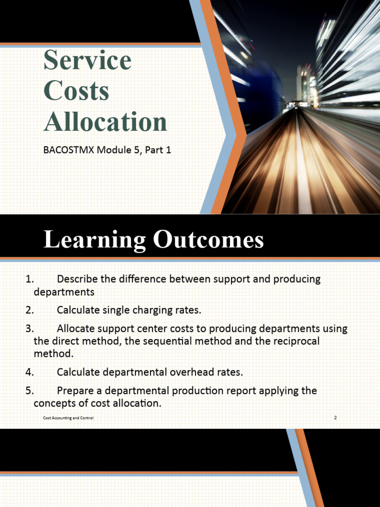 Cost Allocation Methods in Accounting | PDF | Cost Accounting | Business