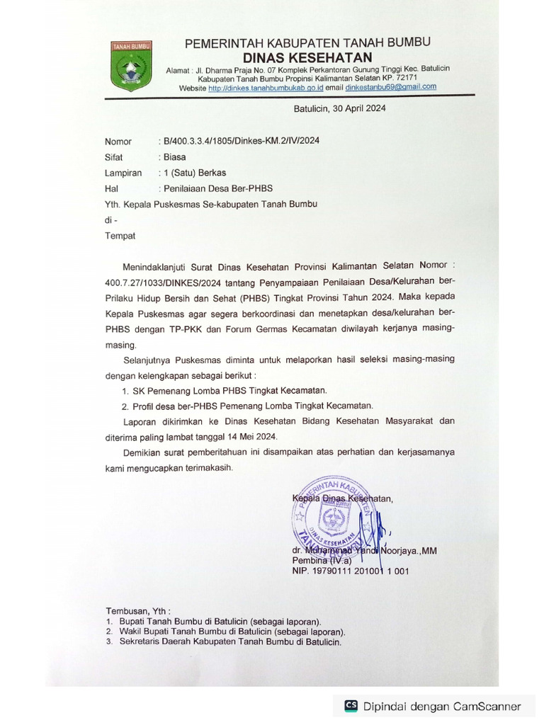 Penilaian Phbs 2024 Pdf