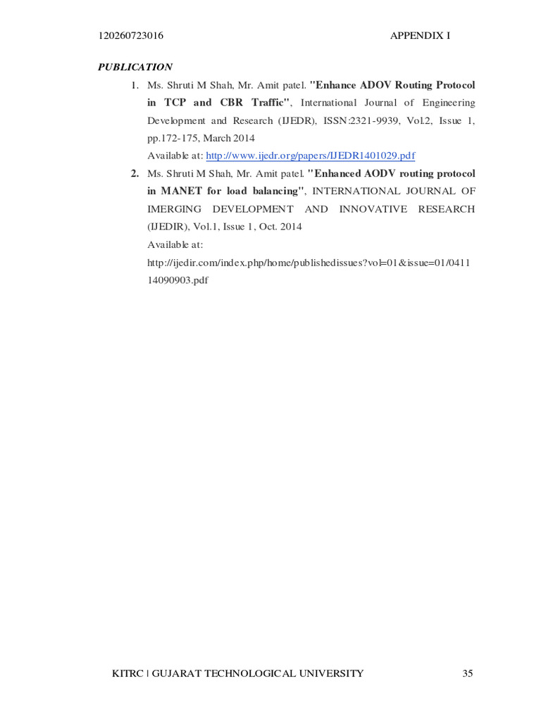 AODV Routing Protocol Enhancements | PDF
