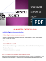 Polity 8 - Fundamental Rights Part 2