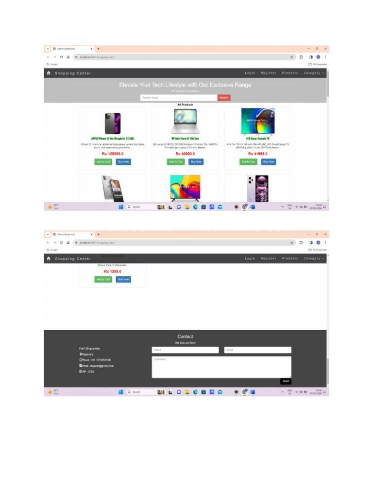E-commerce User & Admin Guide | PDF