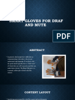 Smart Gloves For Deaf and Mute
