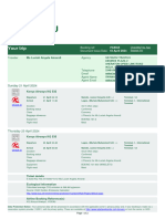 Itinerary For MS LUCIAH ANGELA AMONDI On 21APR2024 From NBO