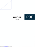Singer 15-91 Service Manual