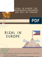 Rizal in Europe