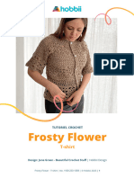 Frosty Flower T Shirt FR